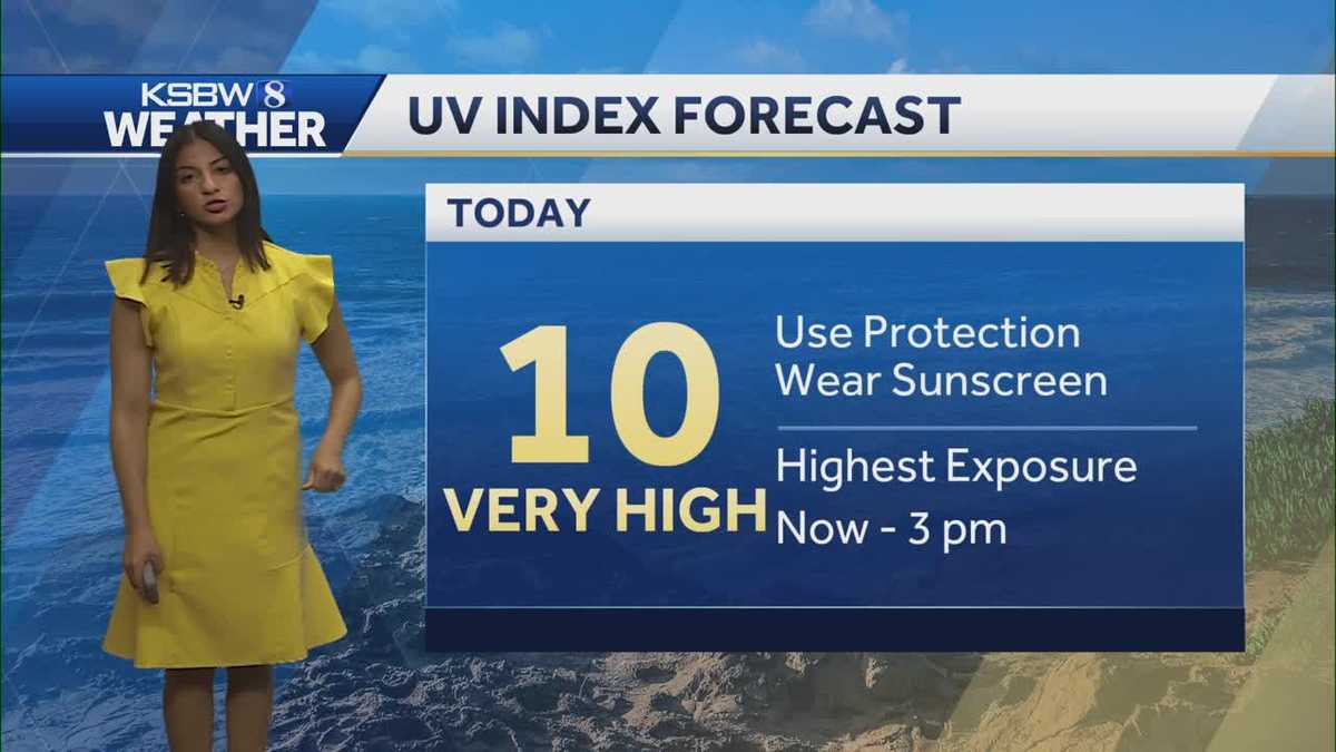 Sunny warm weather expected over the weekend