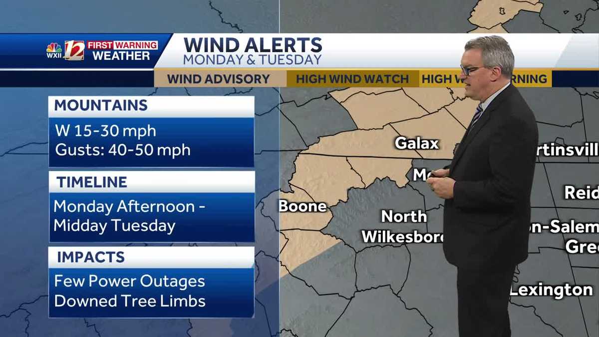 WATCH: Colder days ahead, rain returns by weekend
