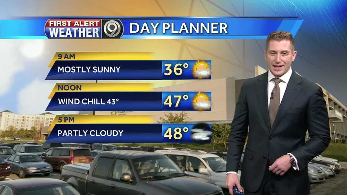 First Alert: Partly sunny, about 50 degrees for your Thursday