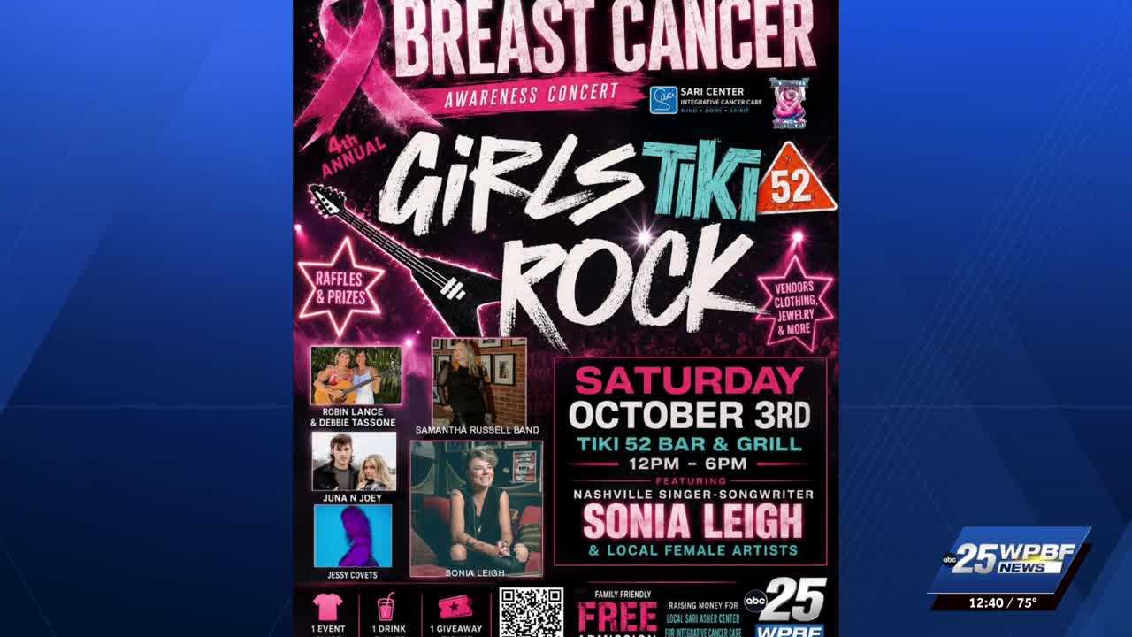 Girls Rock concert in Tequesta to raise breast cancer awareness