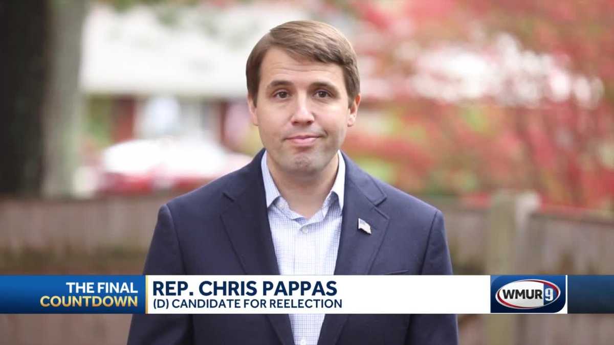 Democratic 1st Congressional District Candidate Rep Chris Pappas Makes His Final Pitch To Voters 