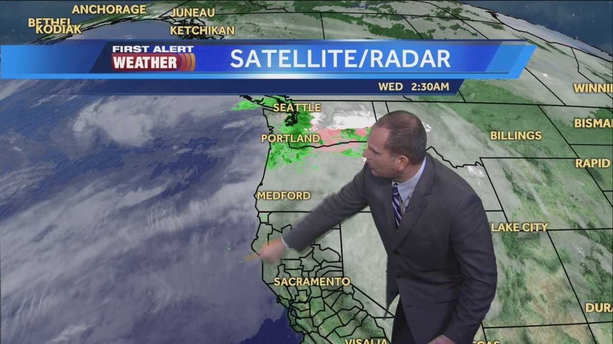 Rain, snow expected to end dry spell