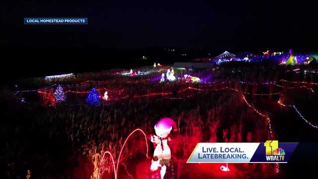 1M lights offer holiday cheer at 'Christmas in the Corn' - Vimarsana News
