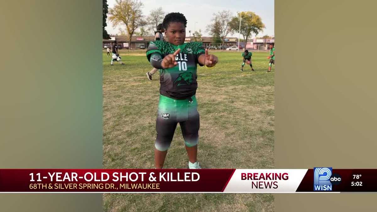 Milwaukee community mourns 11-year-old boy killed in shooting