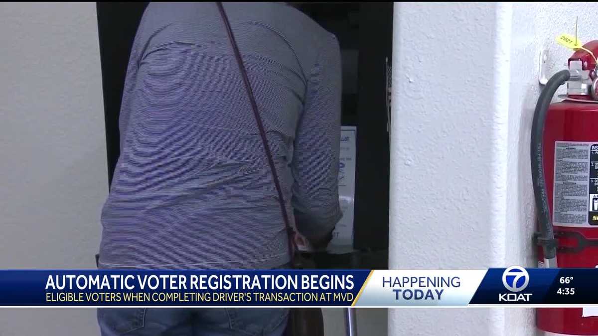 Automatic voter registration now in effect in New Mexico