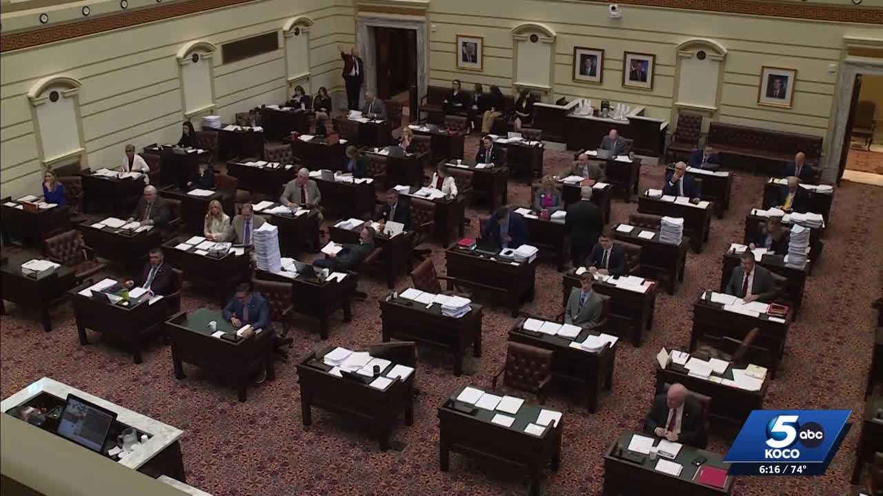 Oklahoma Senate shuts down for the week, leaving key bills stalled
