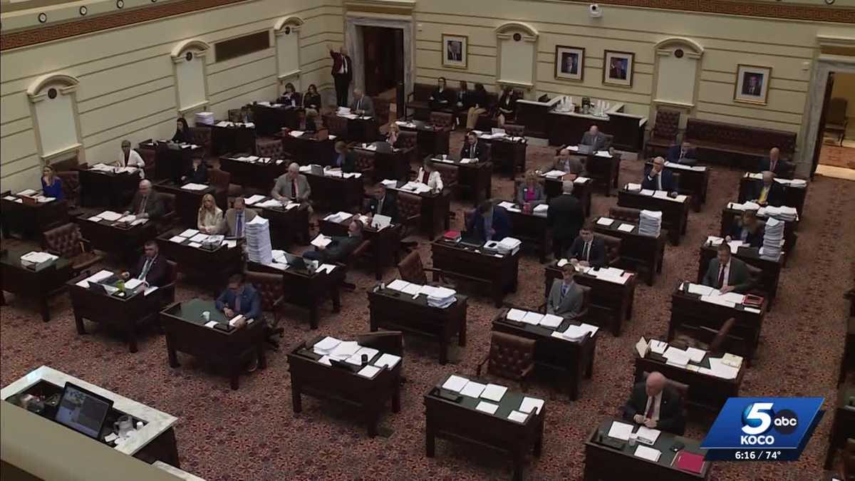 Oklahoma Senate shuts down for the week, leaving key bills stalled