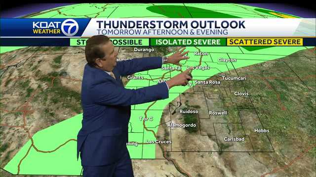 New Mexico heat wave continues with spotty gusty storms - Vimarsana News