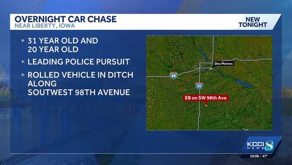 two airlifted to dsm hospital after warren county utv chase and crash