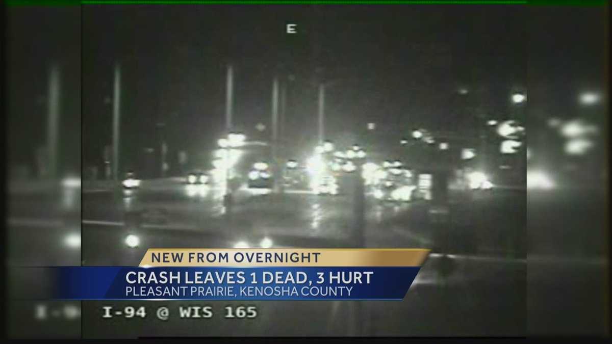 1 dead, 3 injured in Pleasant Prairie accident