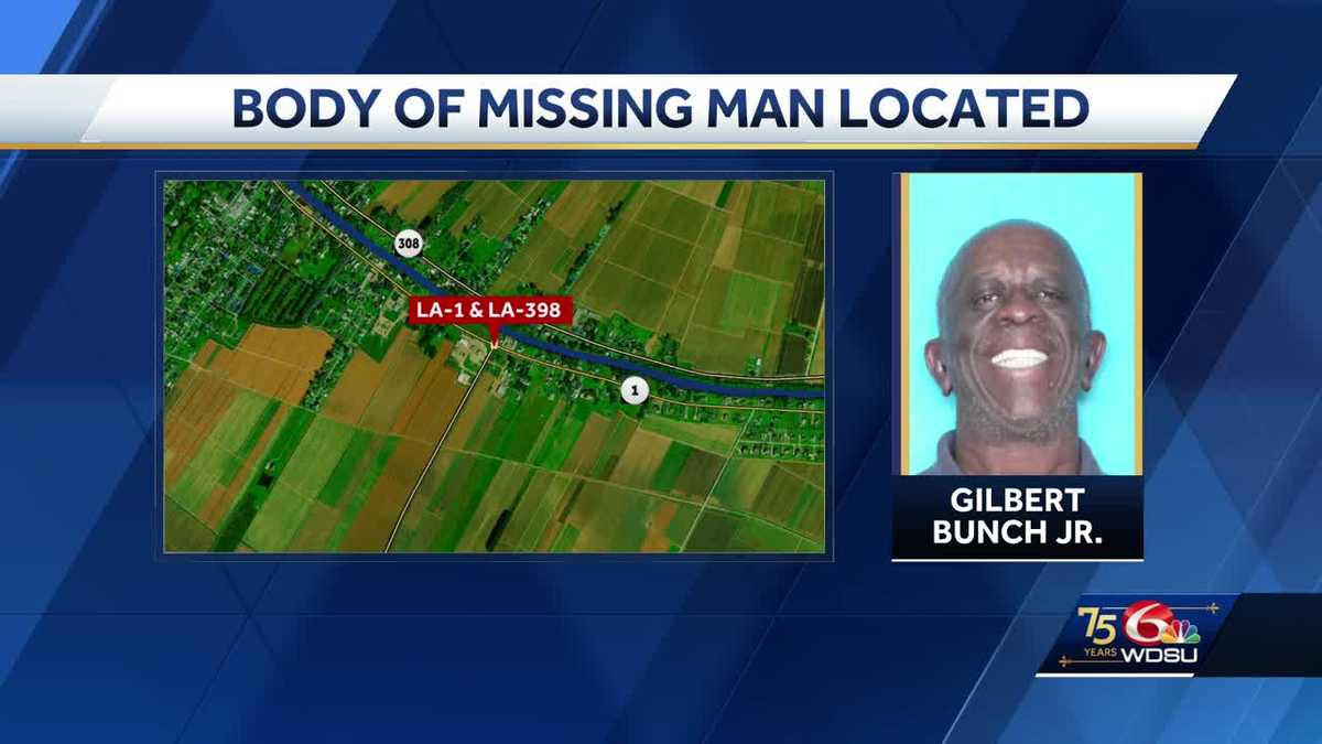 Body recovered of man who went missing after car crash in Assumption Parish