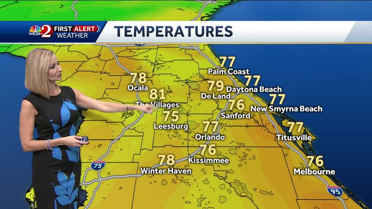 Meteorologist Amy Sweezey has your WESH 2 News First Alert Weather ...