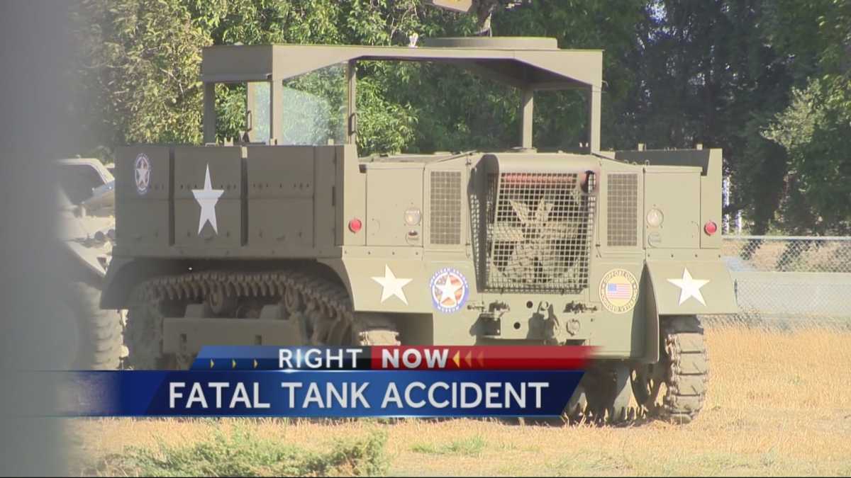Man dies after being run over by armored vehicle near Fairfield