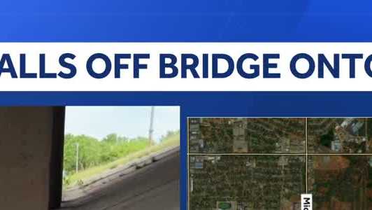 Westbound I-40 narrowed in Midwest City after falling concrete prompts emergency bridge repairs