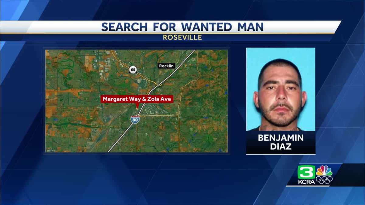 Roseville PD Man with outofcounty warrants evades authorities