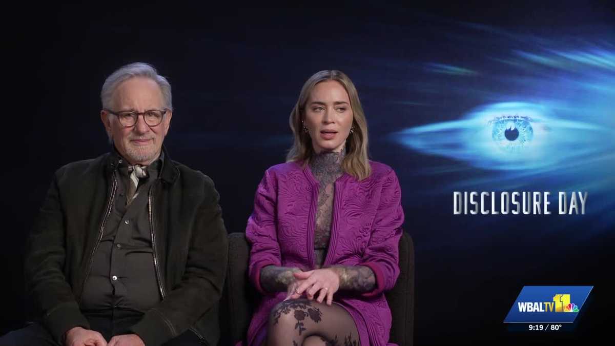 DC Film Girl interviews Spielberg, Blunt on Disclosure Day