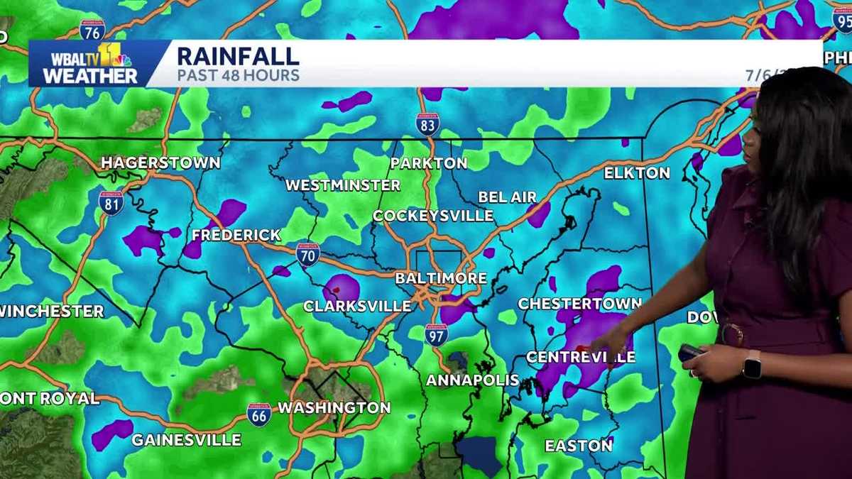 Baltimore rain deficit continues despite weekend storm
