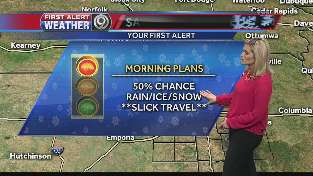 Wintry mix could cause travel issues for your Friday