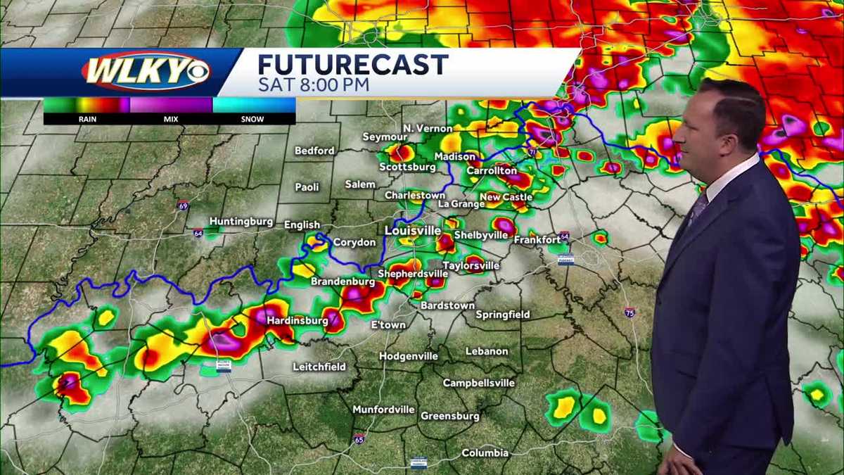 Our heat wave continues Saturday but storm chances return