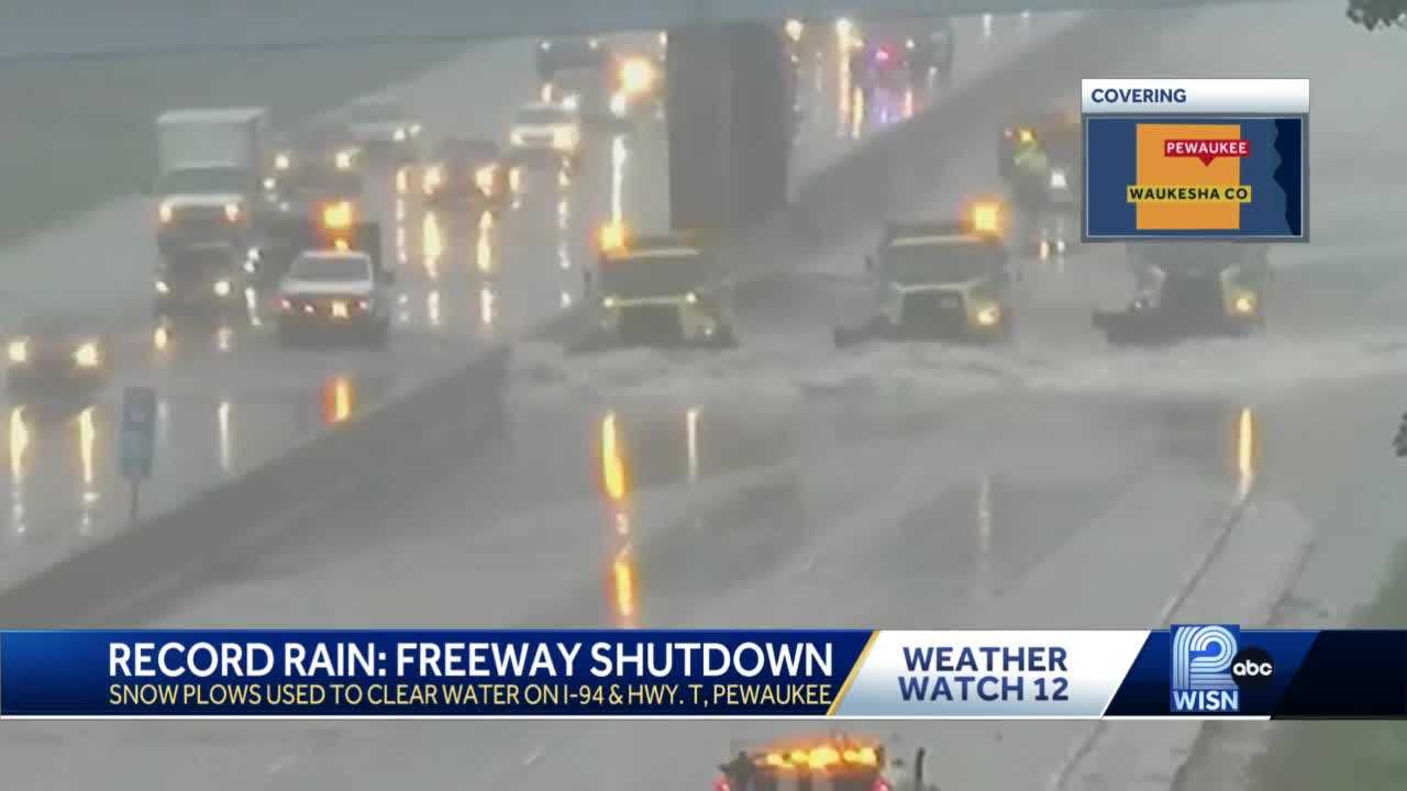 I-94 EB In Waukesha: Reopens After Flooding