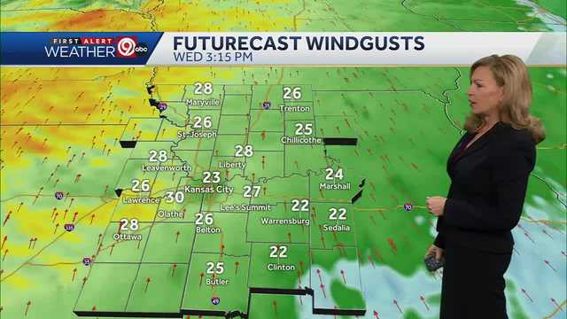 KANSAS CITY WEATHER: Somewhat breezier for your Wednesday - Vimarsana News