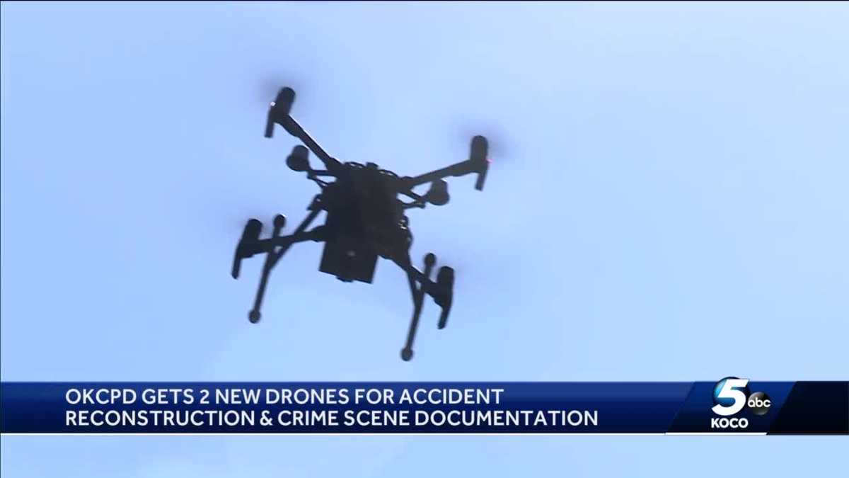 OKC police get new drones for accident reconstruction, crime scene