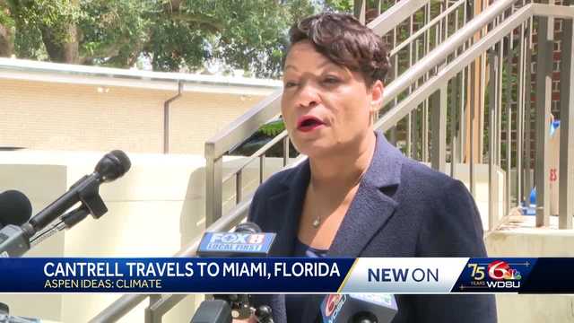 Mayor Cantrell Miami Aspen Ideas: Climate forum - Vimarsana News