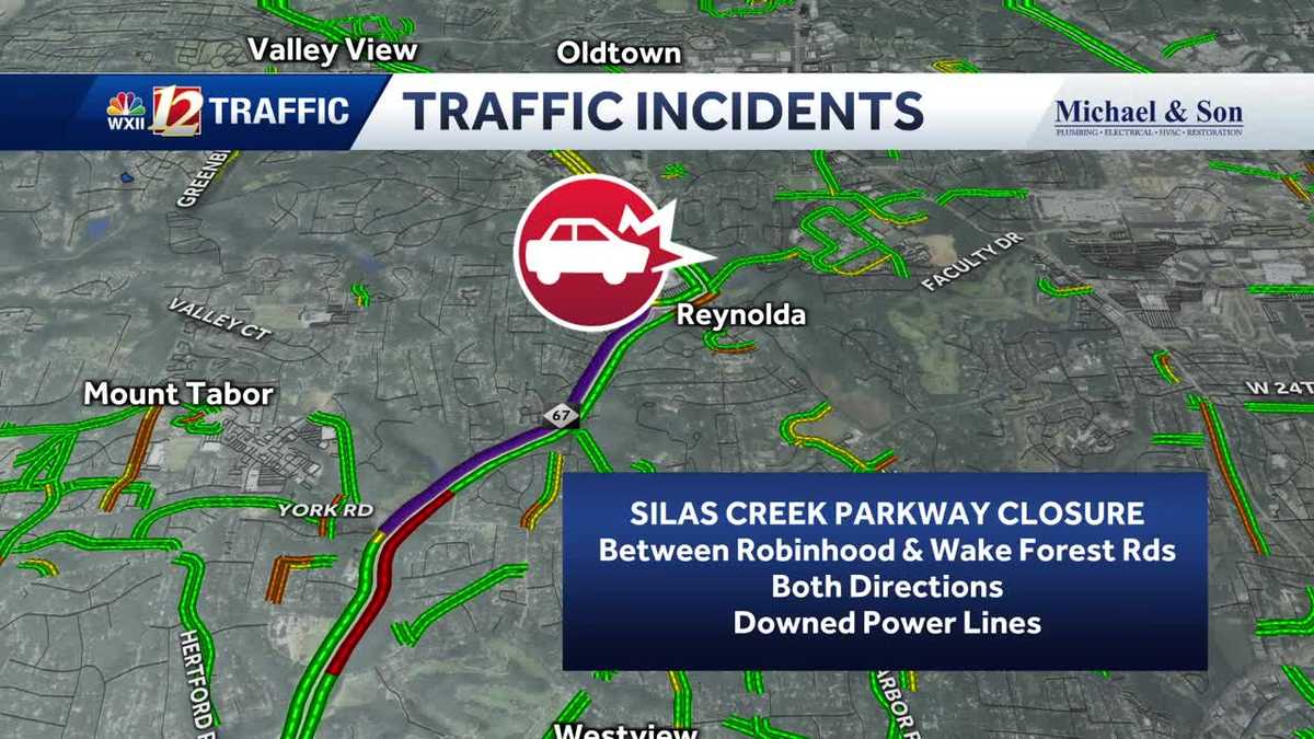 North Carolina WinstonSalem Police Department Silas Creek Parkway at