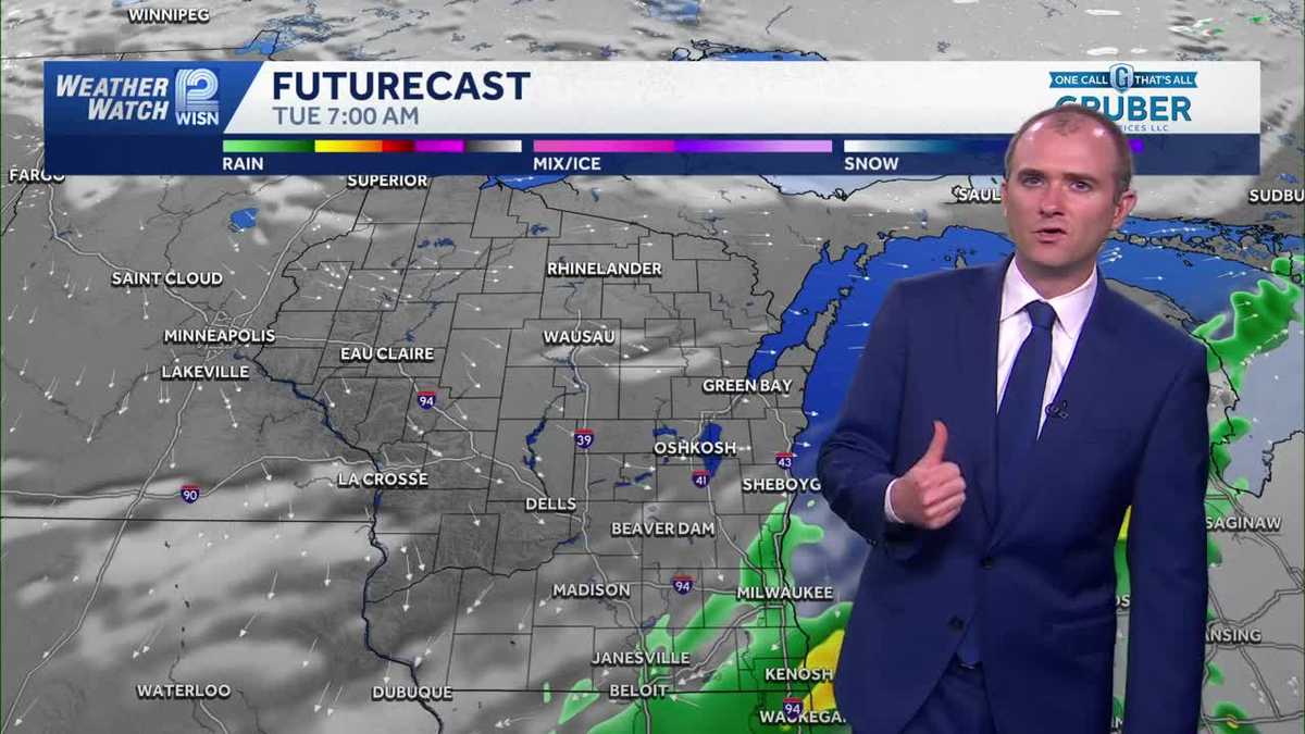 Weather: Tracking Monday Storms