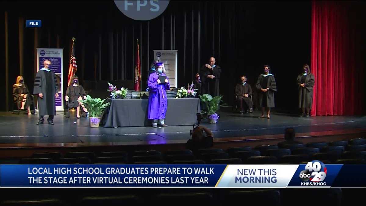 Fayetteville High School seniors prepare for graduation