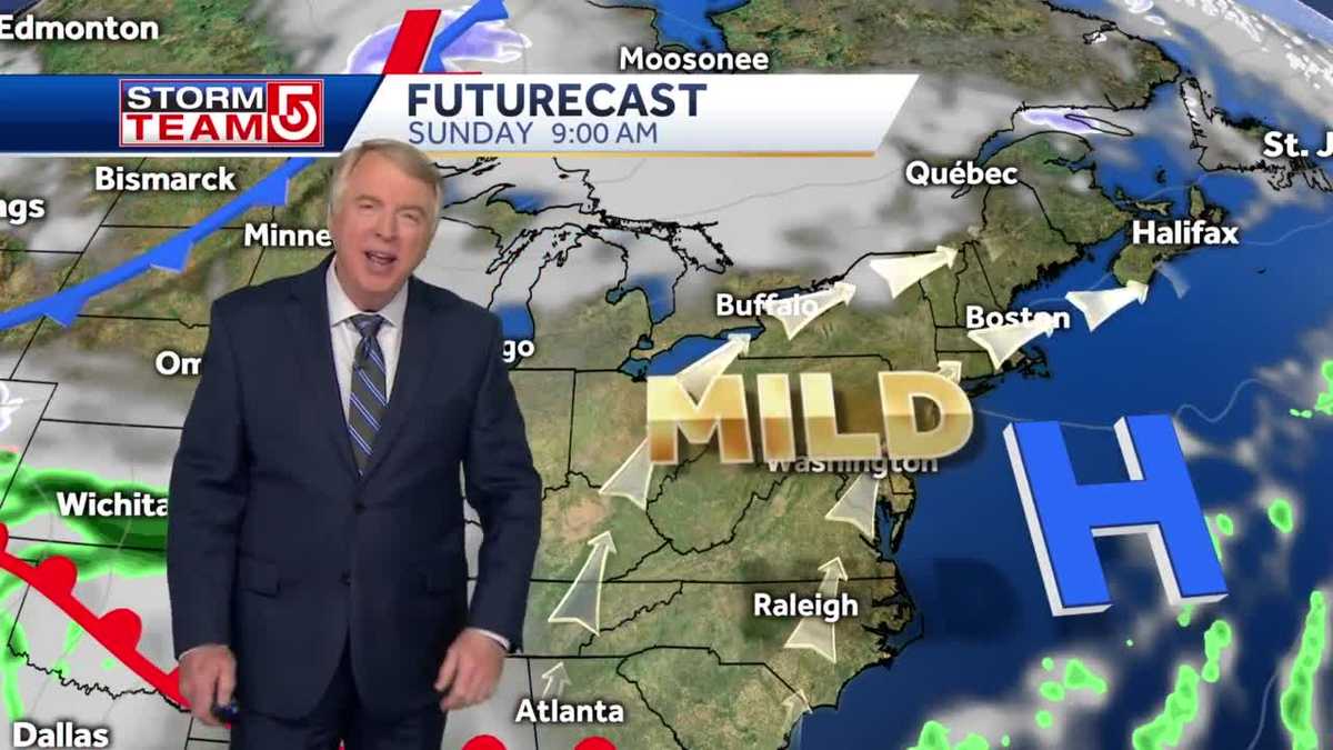 Video: Sunshine, more mild air returns for weekend