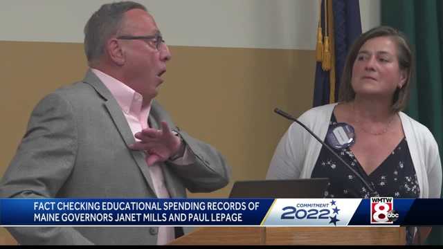 Which Maine governor spent more on education, Mills or LePage? - Vimarsana News