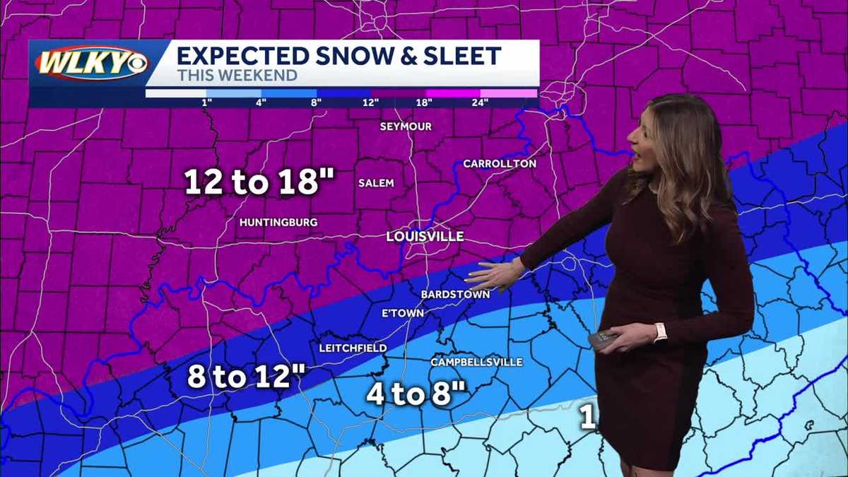 Major winter storm this weekend