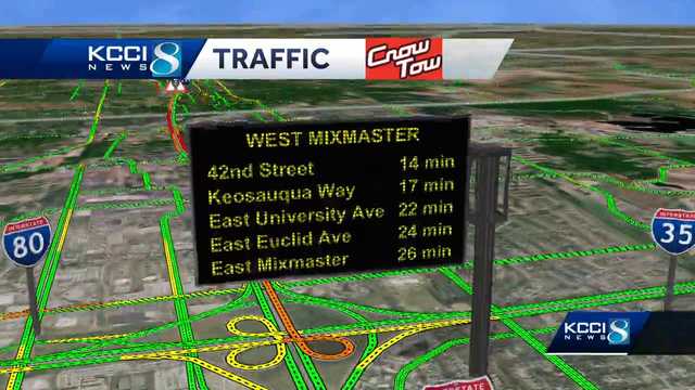 Des Moines traffic: Crashes and slick spots force delays - Vimarsana News