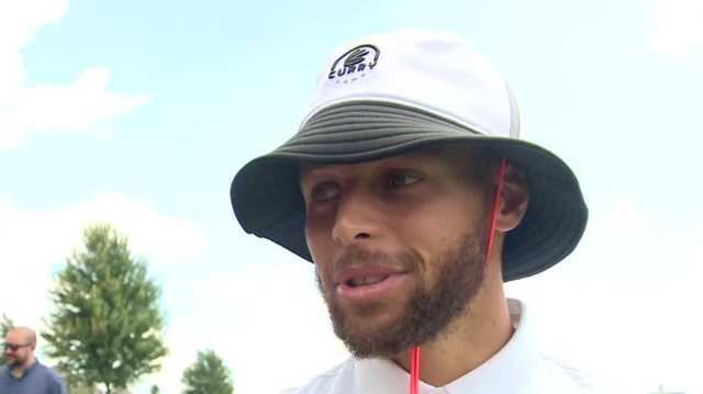 Steph Curry, others golf to show support for Damion Lee's golf scramble to  benefit foundation