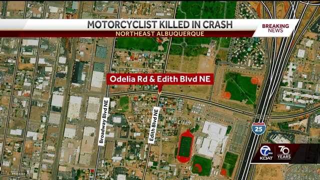 Motorcyclist killed in hit-and-run crash in northeast Albuquerque - Vimarsana News