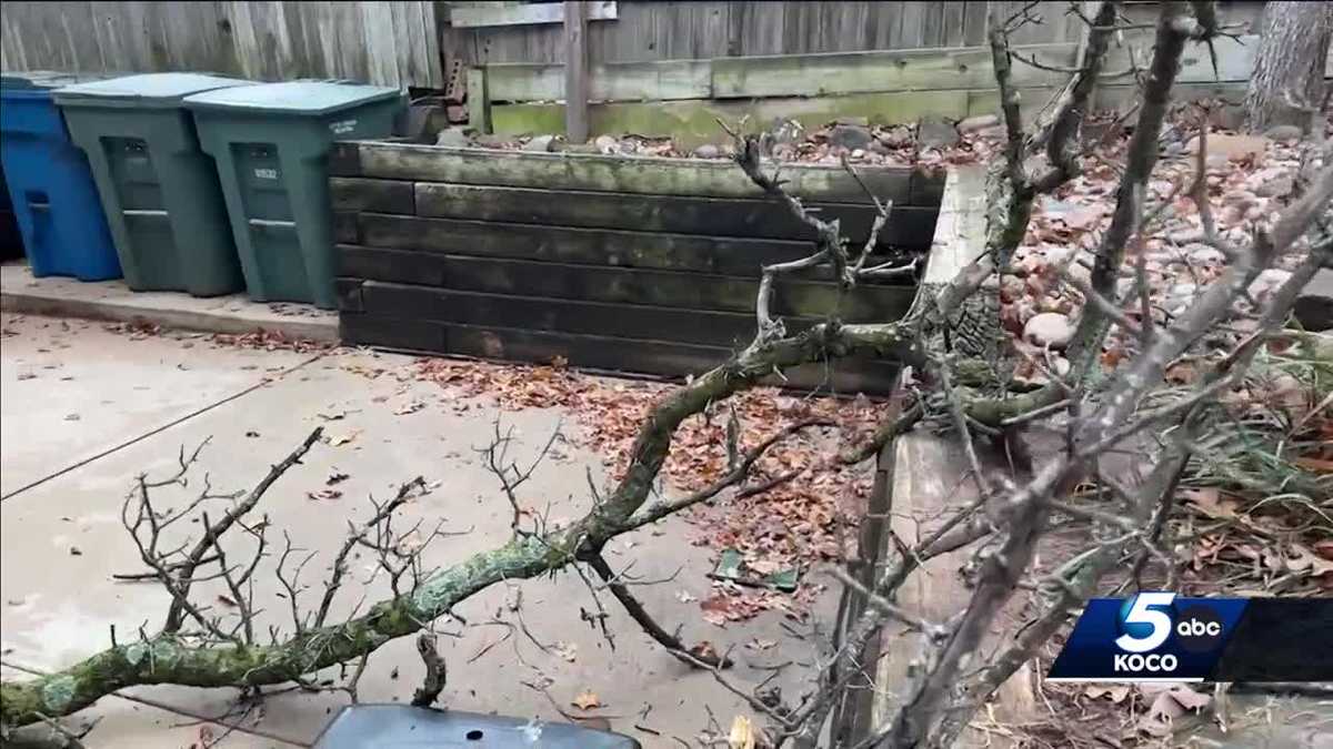 Overnight storms leave hail, wind damage across Oklahoma