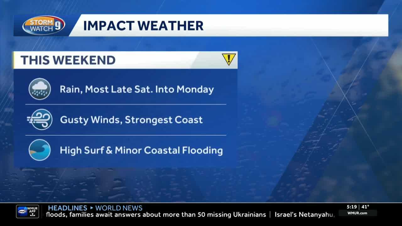 Video: Coastal storm to bring dangerous surf, minor flooding on coast