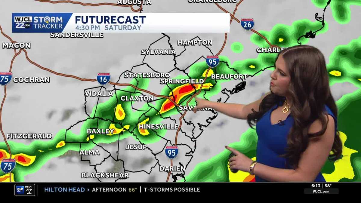 Impact weather possible Saturday with the chance for severe storms
