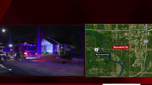 des moines fire crews respond to overnight garage fire