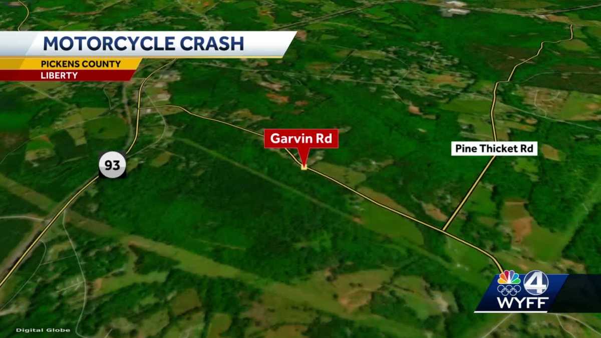 Motorcyclist killed after running off road, striking trees in Pickens ...