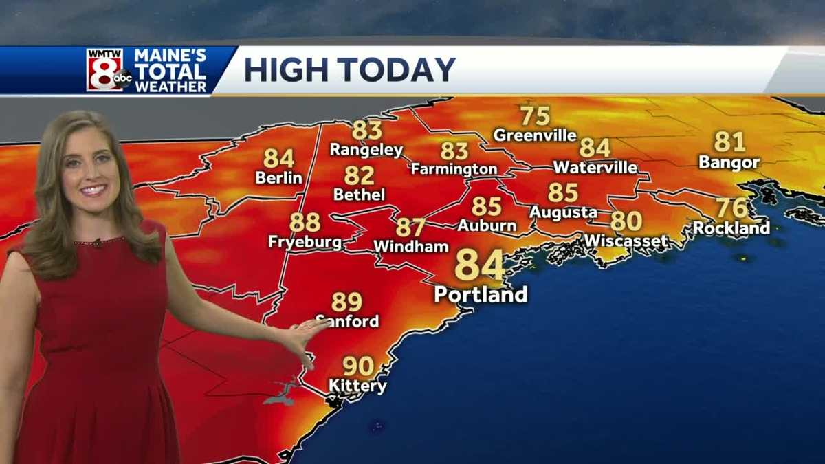 Warm and humid with a chance for afternoon storms