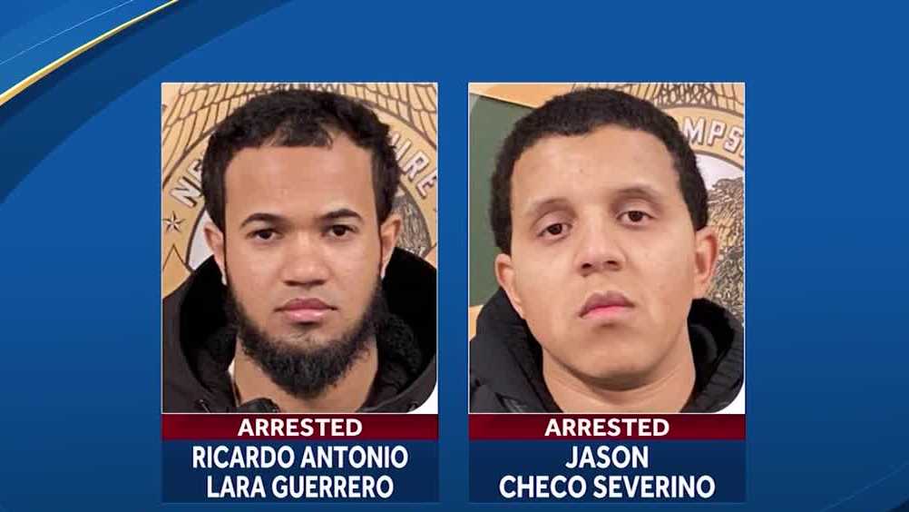 Two Mass. men arrested for drug trafficking in NH, police say