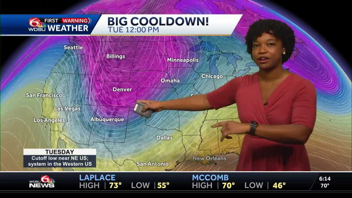 Better start to Thursday with dry conditions and cooler air