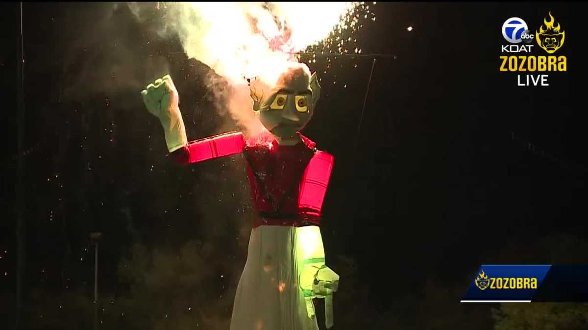 WATCH 2021 Burning of Zozobra