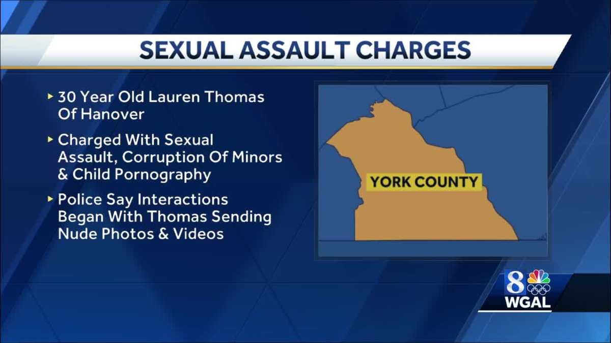 York County woman charged with having sexual contact with three teenagers