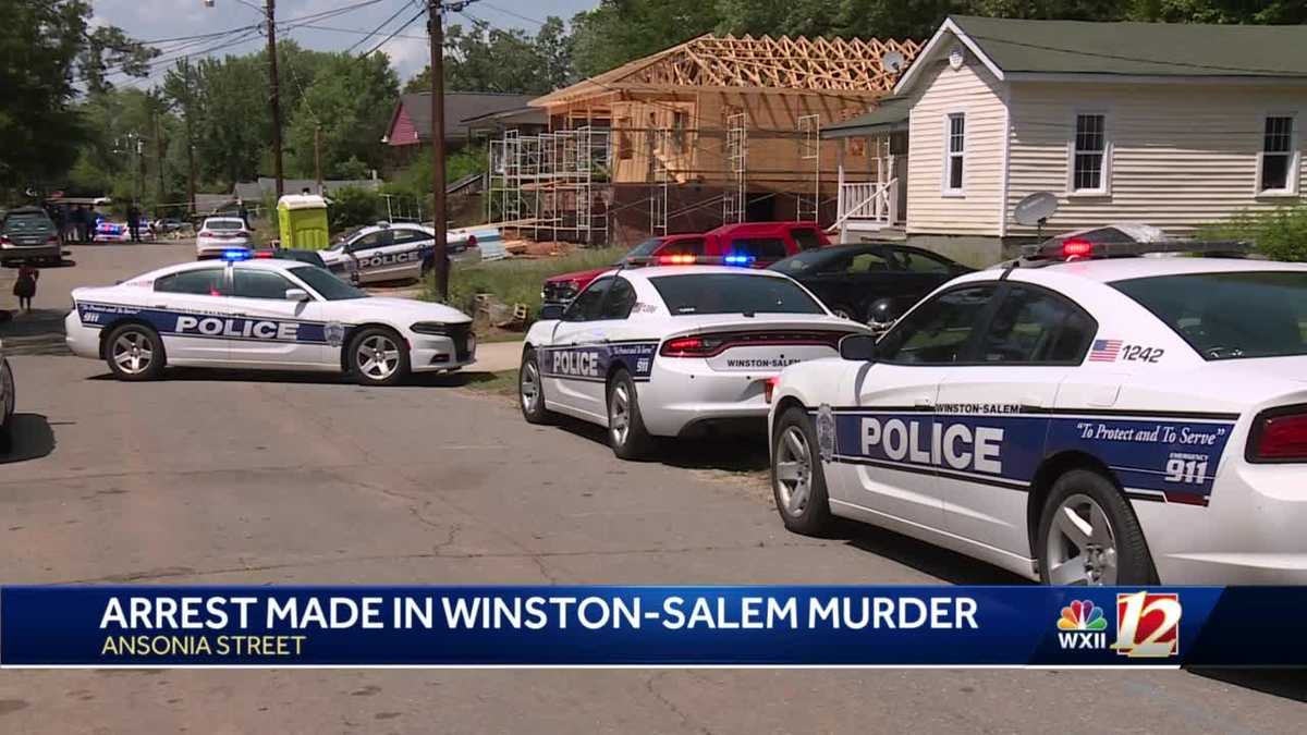 WinstonSalem police arrest two men for Ansonia Street homicide