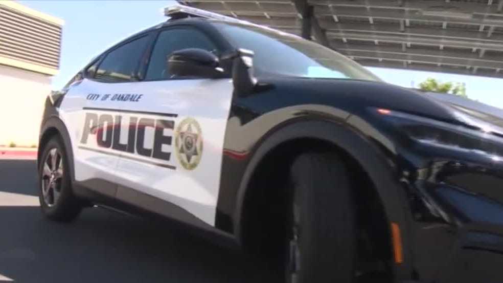 Oakdale Police Department goes electric with two brand new patrol vehicles