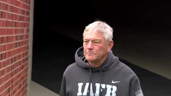 recruiting violation leads to suspension for iowa football coach kirk ferentz, assistant