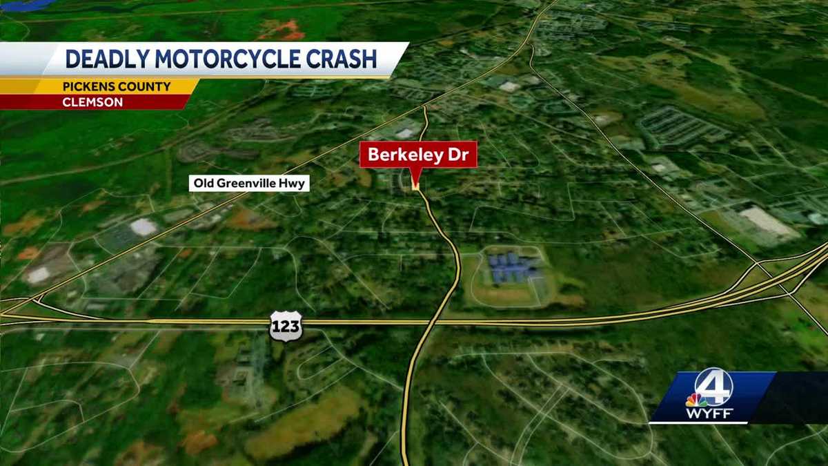1 killed in Pickens County motorcycle crash, coroner says